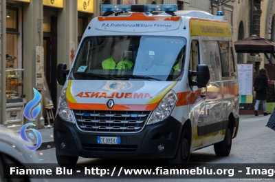 Renault Master IV serie
Pubblica Assistenza Fratellanza Militare Firenze
Allestita MAF
Parole chiave: Renault Master_IVserie Ambulanza