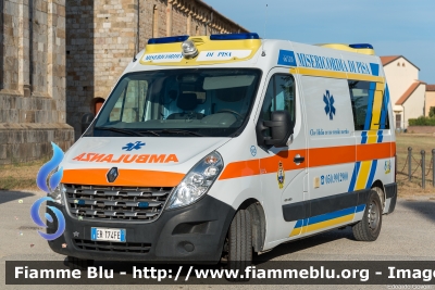 Renault Master IV serie
Misericordia di Pisa
Automezzo 102
Allestimento MAF
Parole chiave: Renault Master_IVserie Ambulanza