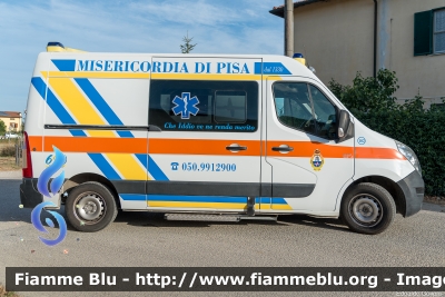 Renault Master IV serie
Misericordia di Pisa
Automezzo 102
Allestimento MAF
Parole chiave: Renault Master_IVserie Ambulanza