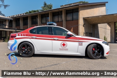 Alfa-Romeo Nuova Giulia
Croce Rossa Italiana
Comitato Provinciale di Piacenza
Allestimento Bertazzoni
CRI 684 AG
Parole chiave: Alfa-Romeo Nuova_Giulia CRI684AG