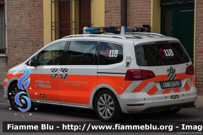 Volkswagen Sharan II serie
118 Ferrara Soccorso
Azienda Ospedaliera Universitaria di Ferrara
Automedica "FE3172"
Allestimento Vision
Parole chiave: Volkswagen Sharan_IIserie Automedica