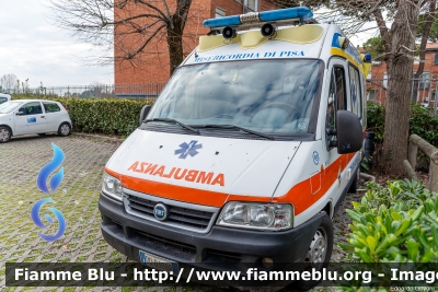 Fiat Ducato III serie
Misericordia di Pisa
Allestimento Maf
Servizio Interno Ospedale Cisanello - Pisa
Codice Automezzo: 93
Parole chiave: Fiat Ducato_IIIserie Ambulanza