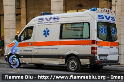 Mercedes-Benz Sprinter III serie
14-Società Volontaria di Soccorso Livorno
Allestita Pegaso Bollanti
Parole chiave: Mercedes-Benz Sprinter_IIIserie Ambulanza