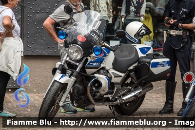 Moto-Guzzi Breva
Polizia Municipale Bressanone (BZ)
Gemeindepolizei Brixen 
Parole chiave: Moto-Guzzi Breva