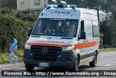 Mercedes-Benz Sprinter IV serie
Società Volontaria di Soccorso Livorno
Allestita Maf
Codice Automezzo: 55
Parole chiave: Mercedes-Benz Sprinter_IVserie Ambulanza