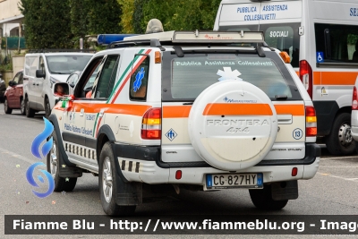 Opel Frontera I serie
Pubblica Assistenza Collesalvetti (LI)
Allestito Mariani Fratelli
Codice Automezzo: 13
Parole chiave: Opel Frontera_Iserie Ambulanza