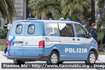 Volkswagen Transporter T6.1
Polizia di Stato
Unita' Cinofila di Senigallia (AN)
Allestimento BAI
POLIZIA M4594
Parole chiave: Volkswagen Transporter_T6.1 POLIZIAM4594