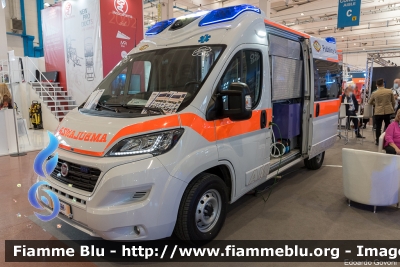 Fiat Ducato X290
Pubblica Assistenza Città di Lugo (RA)
Allestita EDM
Esposta al REAS 2021
Parole chiave: Fiat Ducato_X290 Ambulanza