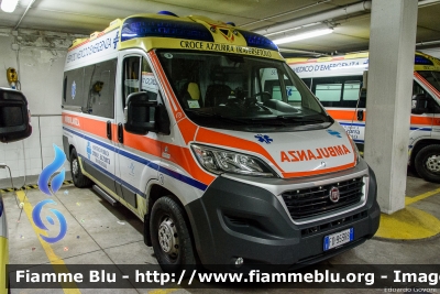 Fiat Ducato X290
Pubblica Assistenza Croce Azzurra Traversetolo (PR)
Codice Automezzo: 1
Allestita Ambitalia
Parole chiave: Fiat Ducato_X290 Ambulanza