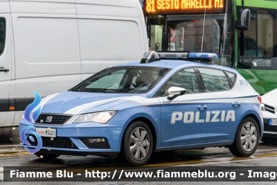 Seat Leon III serie restyle
Polizia di Stato
Squadra Volante 
Allestimento NCT Nuova Carrozzeria Torinese
Decorazione Grafica Artlantis
POLIZIA M3401
Parole chiave: Seat Leon_IIIserie_restyle POLIZIAM3401