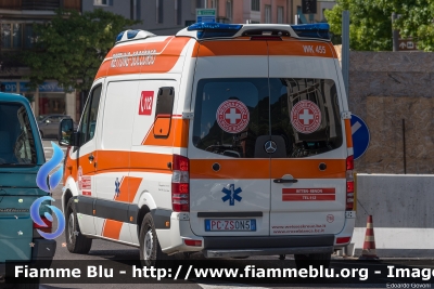 Mercedes-Benz  Sprinter III serie restyle
Croce Bianca Renon (BZ)
Weisses Kreuz Ritten
Allestita Ambulanz Mobile - Otaris Light
WK 455 - 758
PC ZS 0N5
Parole chiave: Mercedes-Benz  Sprinter_IIIserie_restyle Ambulanza PCZS0N5