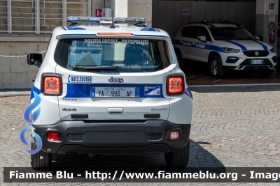 Jeep Renegade restyle
Polizia Municipale - StadtPolizei
Merano - Meran (BZ)
Allestimento Bertazzoni
Codice Automezzo: Golf
POLIZIA LOCALE YA 993 AP
Parole chiave: Jeep Renegade_restyle POLIZIALOCALEYA993AP