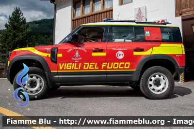 Land-Rover Defender 110 II serie
Vigili del Fuoco
Unione Distrettuale della Val Di Sole
Corpo Volontario di Pejo (TN)
VF 1W7 TN
Parole chiave: Land-Rover Defender_110_IIserie VF1W7TN