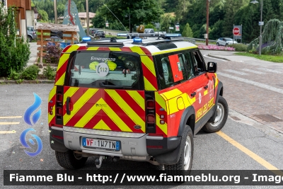 Land-Rover Defender 110 II serie
Vigili del Fuoco
Unione Distrettuale della Val Di Sole
Corpo Volontario di Pejo (TN)
VF 1W7 TN
Parole chiave: Land-Rover Defender_110_IIserie VF1W7TN