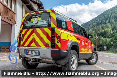 Land-Rover Defender 110 II serie
Vigili del Fuoco
Unione Distrettuale della Val Di Sole
Corpo Volontario di Pejo (TN)
VF 1W7 TN
Parole chiave: Land-Rover Defender_110_IIserie VF1W7TN