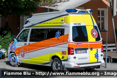 Volkswagen Transporter T6
Croce Bianca Vipiteno (BZ)
Weisses Kreuz Sterzing
Allestita Ambulanz Mobile - Hornis Spaceline
WK806 - 862
PC ZS 15D
Parole chiave: Volkswagen Transporter_T6 PCZS15D