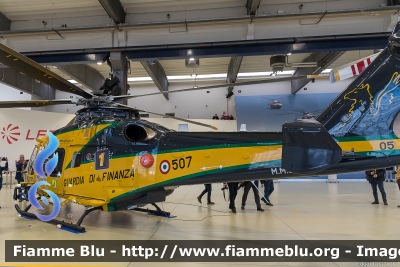 Leonardo AW169M
Guardia di Finanza
Reparto Operativo AereoNavale
Centro Aviazione di Pratica di Mare (RM)
Volpe 507
Parole chiave: Leonardo AW169M