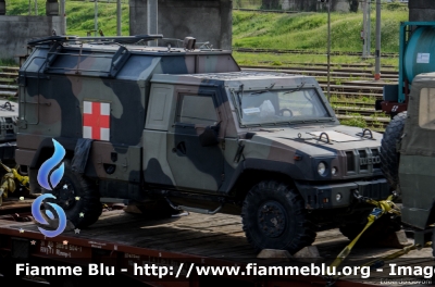 Iveco VTLM Lince
Esercito Italiano
Sanità Militare
in rientro da missione estera
EI CM 987
Parole chiave: Iveco VTLM_Lince Ambulanza EICM987