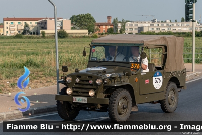 Fiat Campagnola AR 59
Esercito Italiano
veicolo storico
EI VS 014
Mille Miglia 2022
Parole chiave: Fiat Campagnola AR 59 EIVS014