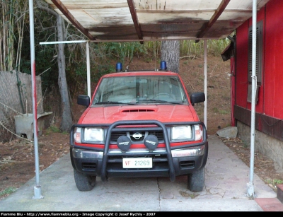 Nissan Navara I serie
Vigili del Fuoco
Distaccamento Volontario di Campo nell'Elba (Li)
VF 21269
Parole chiave: Nissan Navara_Iserie VF21269