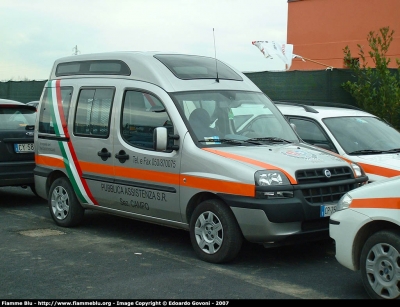 Fiat Doblo' I serie
Pubblica Assistenza Società Riunite Pisa
Sezione Campo
Parole chiave: Fiat Doblo&#039;_Iserie 118_Pisa Servizi_Sociali PA_SR_Pisa