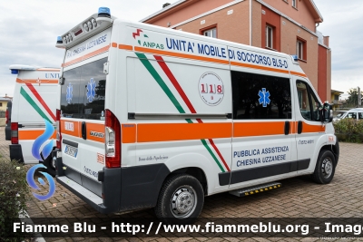 Fiat Ducato X250
Pubblica Assistenza Chiesina Uzzanese (PT)
Allestita Cevi Carrozzeria Europea
Codice Automezzo: 2676
Parole chiave: Fiat Ducato_X250 Ambulanza