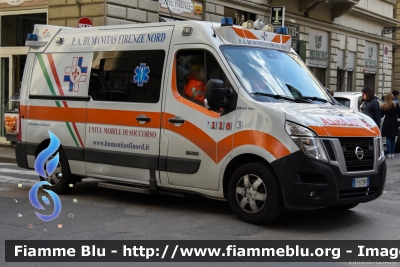 Nissan NV400
Pubblica Assistenza Humanitas Firenze Nord
Allestimento Alessi & Becagli
ALFA 3
Parole chiave: Nissan NV400 Ambulanza