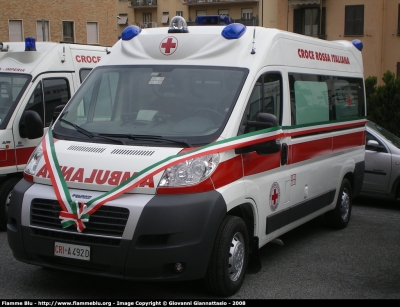 Fiat Ducato X250
Croce Rossa Italiana
Comitato provinciale di Imperia
Allestita Bollanti
CRI A 492 D

Parole chiave: Fiat Ducato_X250 118_Imperia Ambulanza CRIA492D