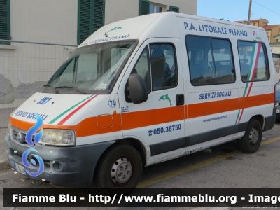 Fiat Ducato III serie
74 - Pubblica Assistenza Litorale Pisano
Parole chiave: Fiat Ducato_IIIserie