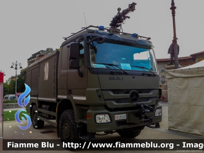 Mercedes-Benz Actros 1844 4x4 III serie
Aereonautica Militare Italiana
46° Brigata Aerea
Servizio Antincendio
Allestimento Bai
AM CM 267
Parole chiave: Mercedes-Benz Actros_1844_4x4_IIIserie AMCM267 Giornate_Protezione_Civile_Pisa_2014