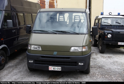 Fiat Ducato II serie
Carabinieri
I Reggimento Paracadutisti "Tuscania"
CC AG 250
Parole chiave: Fiat Ducato_IIserie CCAG250