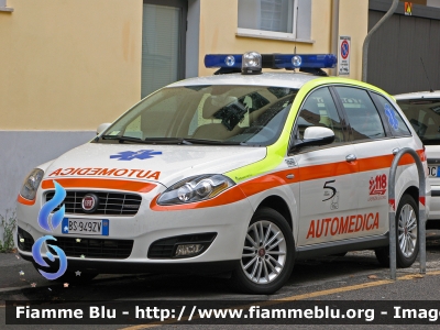 Fiat Nuova Croma II serie
118 Spezia Soccorso
ASL 5 Spezzino, postazione di La Spezia
Delta 5 - 5985
Allestita Mariani Fratelli
*Dismessa*
Parole chiave: Fiat Nuova_Croma_IIserie Automedica