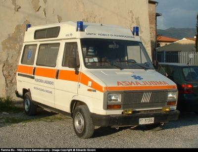 Fiat Ducato I serie 
Misericordia di Lungomonte
Allestito MAF riallestito Alea
Parole chiave: Fiat Ducato_Iserie 118_Pisa Misericordia_Lungomonte Ambulanza