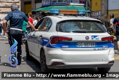 Fiat Nuova Tipo Street
Polizia Roma Capitale
Allestimento Elevox
Codice Automezzo: 403
Parole chiave: Fiat Nuova_Tipo_Street