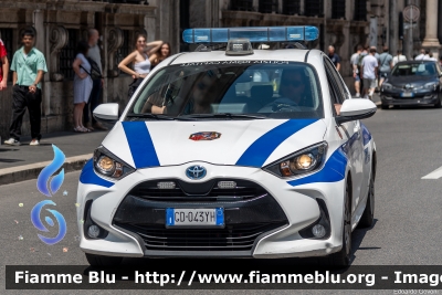 Toyota Yaris Hybrid IV serie
Polizia Roma Capitale
Allestimento Elevox
Codice Automezzo: 557
Parole chiave: Toyota Yaris_Hybrid_IVserie