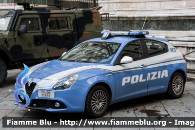 Alfa-Romeo Nuova Giulietta restyle
Polizia di Stato
Allestita NCT Nuova Carrozeria Torinese
POLIZIA M1355
Parole chiave: Alfa-Romeo Nuova_Giulietta_restyle POLIZIA M1355