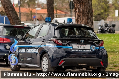 Toyota Yaris Hybrid IV serie
Polizia Penitenziaria
Servizio Traduzioni e Piantonamenti
Allestimento Focaccia
POLIZIA PENITENZIARIA 978 AH
Parole chiave: Toyota Yaris_Hybrid_IVserie POLIZIAPENITENZIARIA978AH