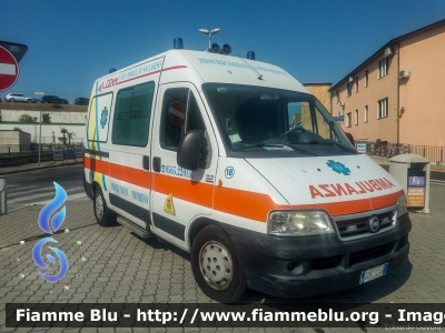 Fiat Ducato III serie
Misericordia di Piombino (LI)
Allestita Maf
Parole chiave: Fiat Ducato_IIIserie Ambulanza