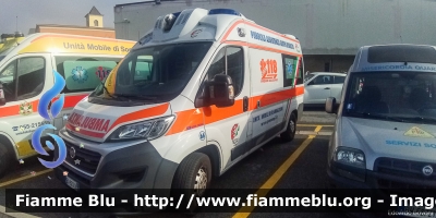 Fiat Ducato X290
Pubblica Assistenza Campi Bisenzio (FI)
Allestita Alessi & Becagli
Parole chiave: Fiat Ducato_X290 Ambulanza