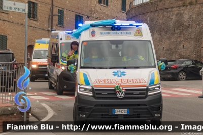 Volkswagen Crafter II serie
Misericordia di Peccioli (PI)
Allestita Nepi
Codice Automezzo: 12
Parole chiave: Volkswagen Crafter_IIserie Ambulanza