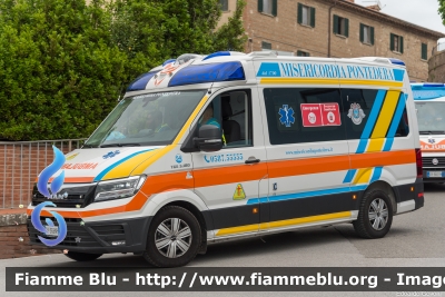 Man TGE
Misericordia Pontedera (PI)
Allestita Ambitalia - QTX
Codice Automezzo: 54
Parole chiave: Man TGE Ambulanza