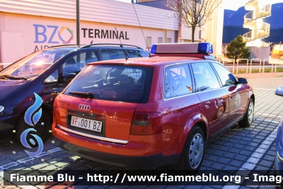 Audi A4 Avant III serie
Vigili del Fuoco
Corpo Permanente di Bolzano
Berufsfeuerwehr Bozen
-Autocomando-
VF 001 BZ
Parole chiave: Audi A4 Avant_IIIserie VF001BZ