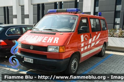 Volkswagen Transporter T4
Vigili del Fuoco
Unione Distrettuale Bassa Val Pusteria
Corpo Volontario di Chienes (BZ)
Freiwillige Feuerwehr Kiens
VF 0TK BZ
Parole chiave: Volkswagen Transporter T4 VF0TKBZ