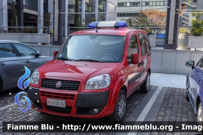 Fiat Doblò II serie
Vigili del Fuoco
Corpo Permanente di Bolzano
Berufsfeuerwehr Bozen
VF 115 BZ
Parole chiave: Fiat Doblò_IIserie VF115BZ Civil_Protect_2018