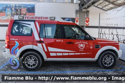 Land-Rover Discovery 3
Vigili del Fuoco
Unione Distrettuale Alta Val Venosta
Corpo Volontario di Laudes (BZ)
Freiwillige Feuerwehr Laatsch
VF 23X BZ
Parole chiave: Land-Rover Discovery_3 VF23XBZ