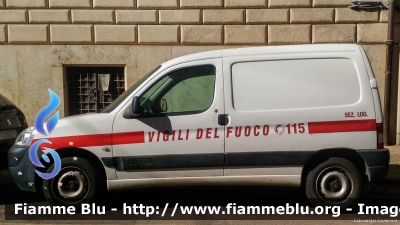 Citroen Berlingo II serie
Vigili del Fuoco
Comando Provinciale di Roma
sezione logistica
VF 24575
Parole chiave: Citroen Berlingo_IIserie VF24575