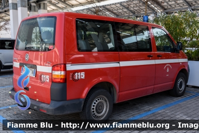 Volkswagen Transporter T5
Vigili del Fuoco
Unione distrettuale di Fassa
Corpo Volontario di Canazei (TN)
VF 3H7 TN
Parole chiave: Volkswagen Transporter_T5 VF3H7TN