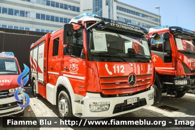 Mercedes-Benz Atego 1530 IV serie
Vigili del Fuoco
Unione Distrettuale di Bolzano
Corpo Volontario di Oltrisarco Aslago - Bolzano
Freiwillige Feuerwehr Oberau Haslach - Bozen
AutoPompa Serbatoio 
Allestimento Kofler Farhzeugbau
VF FW 27D
Parole chiave: Mercedes-Benz Atego_1530_IVserie VFFW27D Civil_Protect_2018