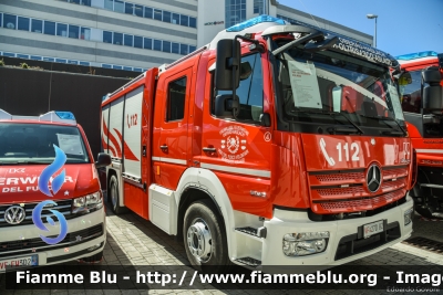 Mercedes-Benz Atego 1530 IV serie
Vigili del Fuoco
Unione Distrettuale di Bolzano
Corpo Volontario di Oltrisarco Aslago - Bolzano
Freiwillige Feuerwehr Oberau Haslach - Bozen
AutoPompa Serbatoio 
Allestimento Kofler Farhzeugbau
VF FW 27D
Parole chiave: Mercedes-Benz Atego_1530_IVserie VFFW27D Civil_Protect_2018