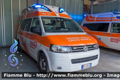 Volkswagen Transporter T5 restyle
Croce Bianca Zona Ortles Solda (BZ)
Weisses Kreuz Ortlerbret Sulden 
Allestita Ambulanz Mobile - Hornis Blue
WK 194 - 688
PC ZS 0JJ
Parole chiave: Volkswagen Transporter_T5_restyle PCZS0JJ